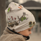 Beanie Pettersson und Findus Beige XS 1-2 Year