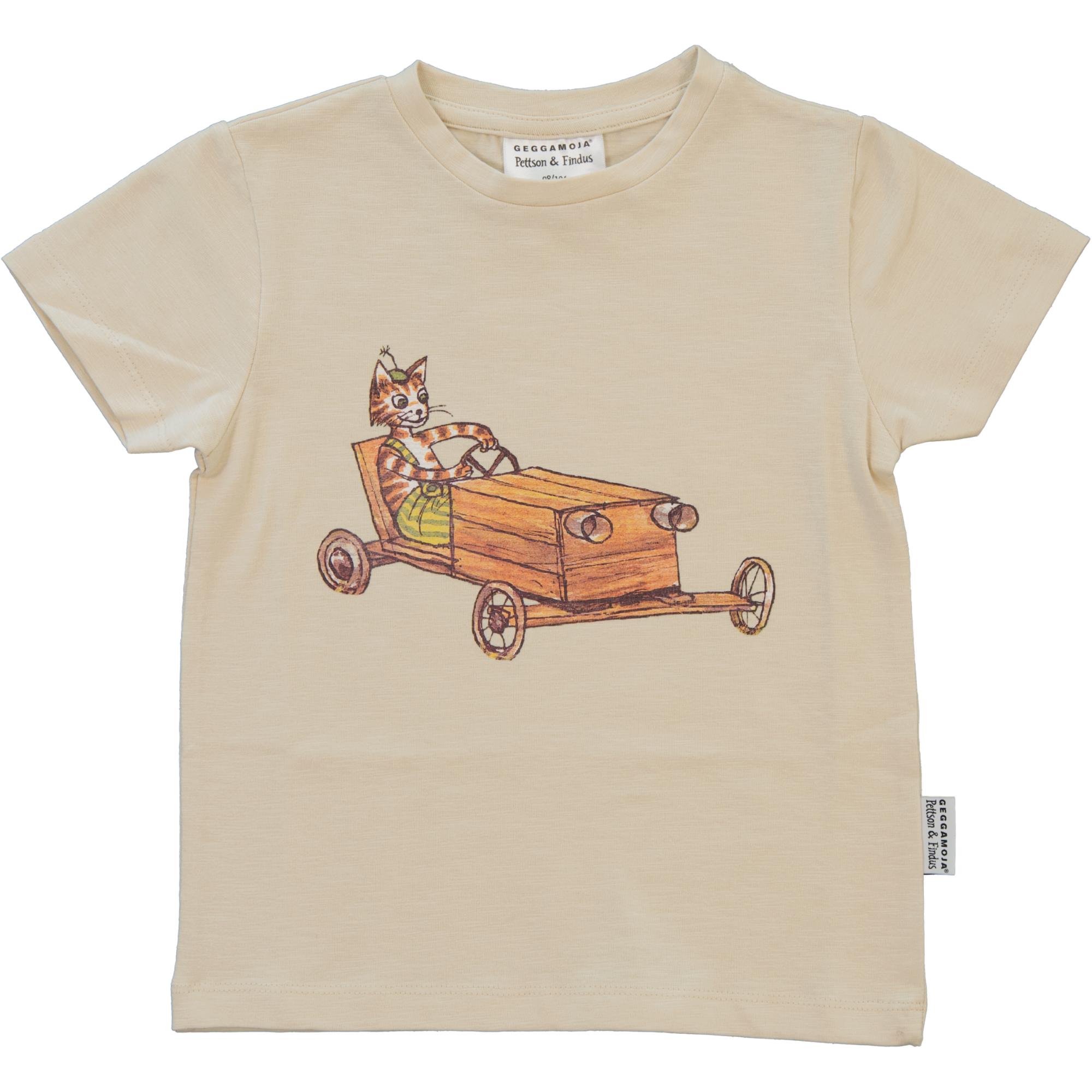 T-shirt Pettson and Findus Beige