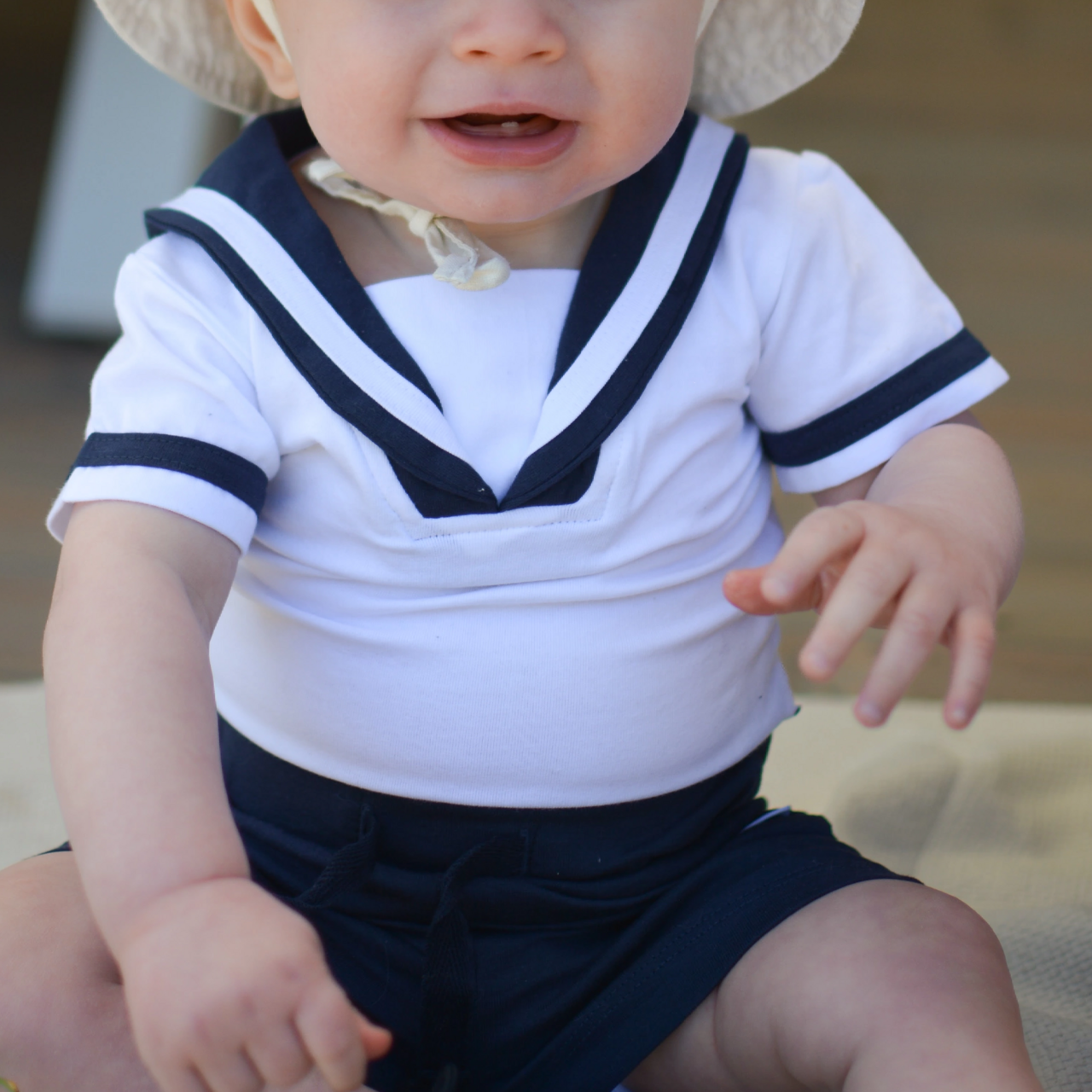 Sailor set baby White 86/92