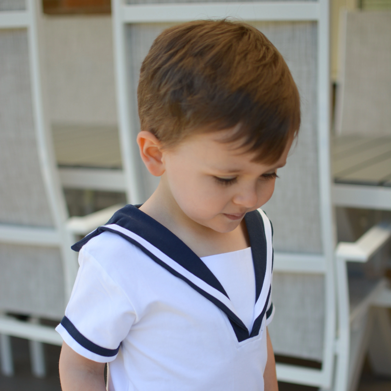 Sailor set Kids White 134/140