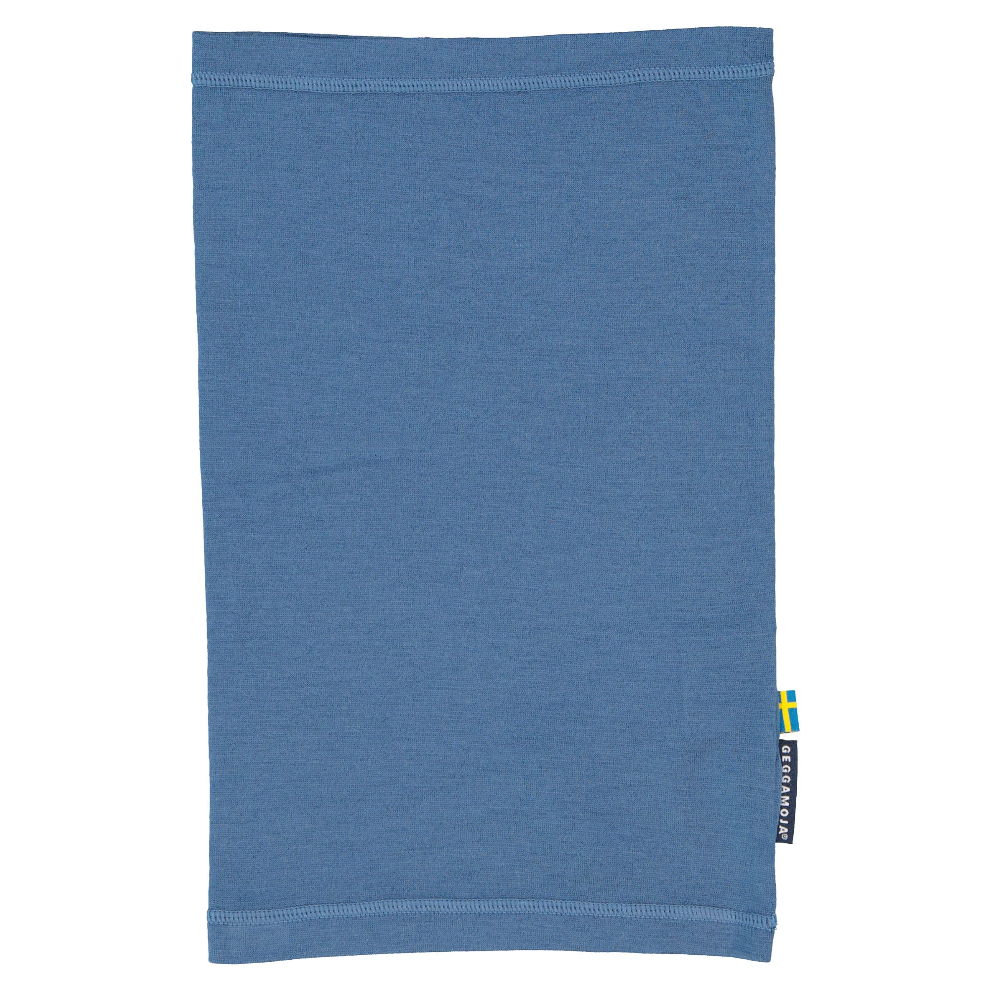 Merino wool tube Blue
