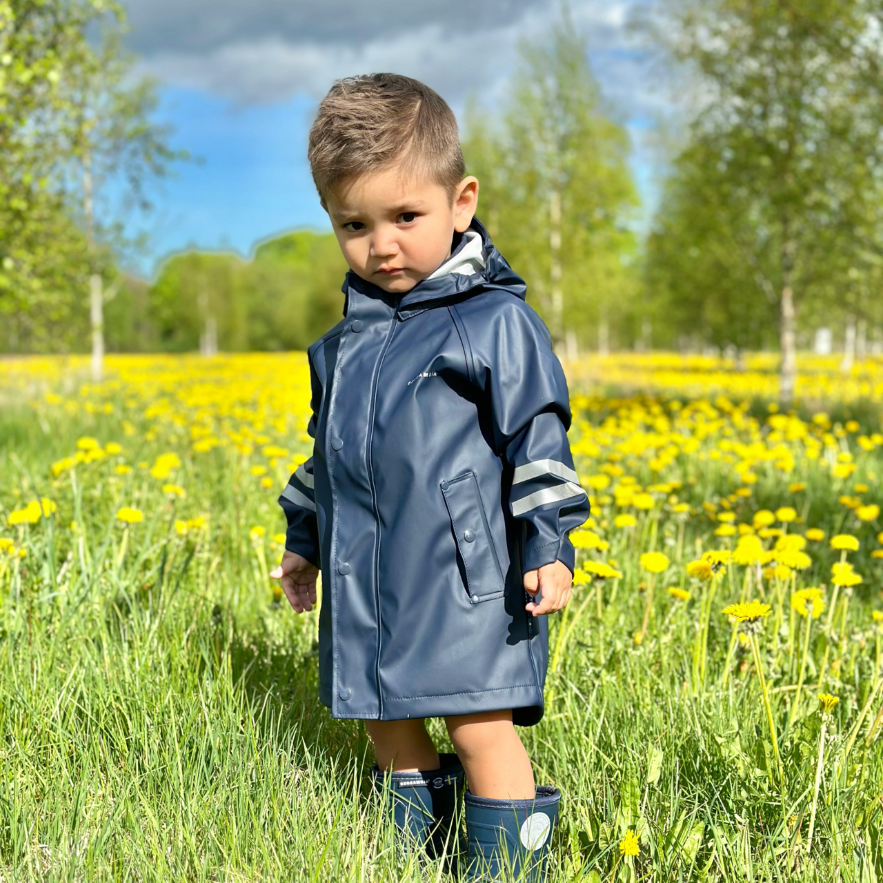 Regenjacke Navy