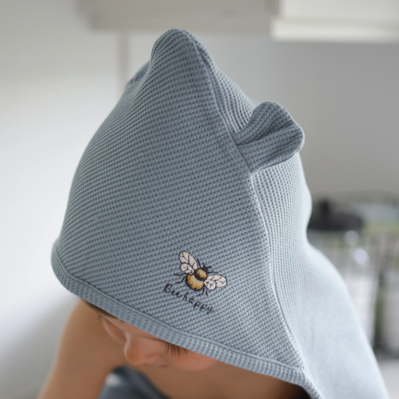 Bath cape Dusty Blue