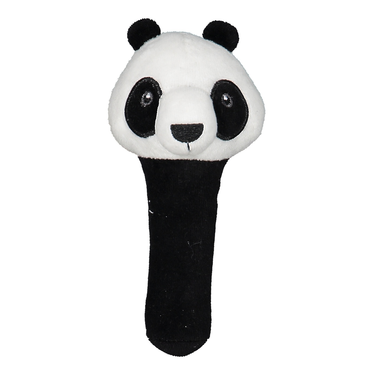 Panda rattle Black/white