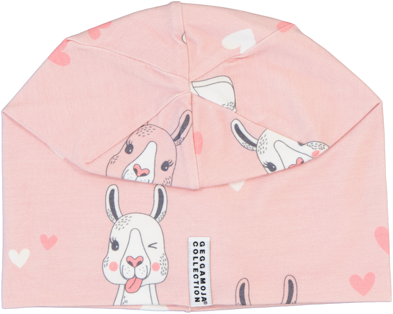 Beanie Bambus Rosa Lama S 2-4 Year