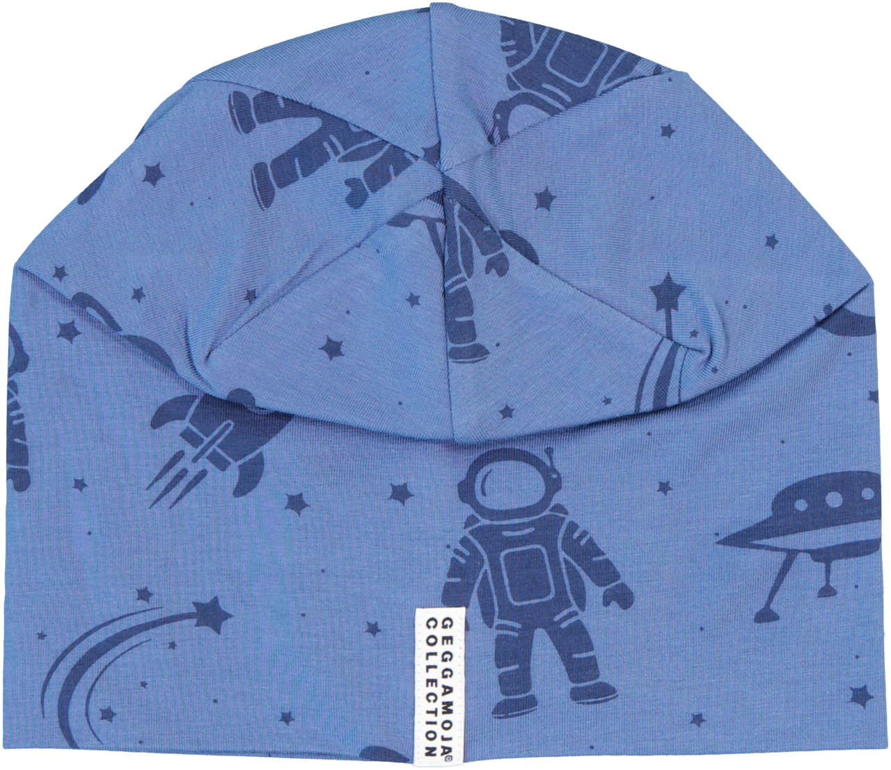 Beanie Bambus Blauer Astronaut