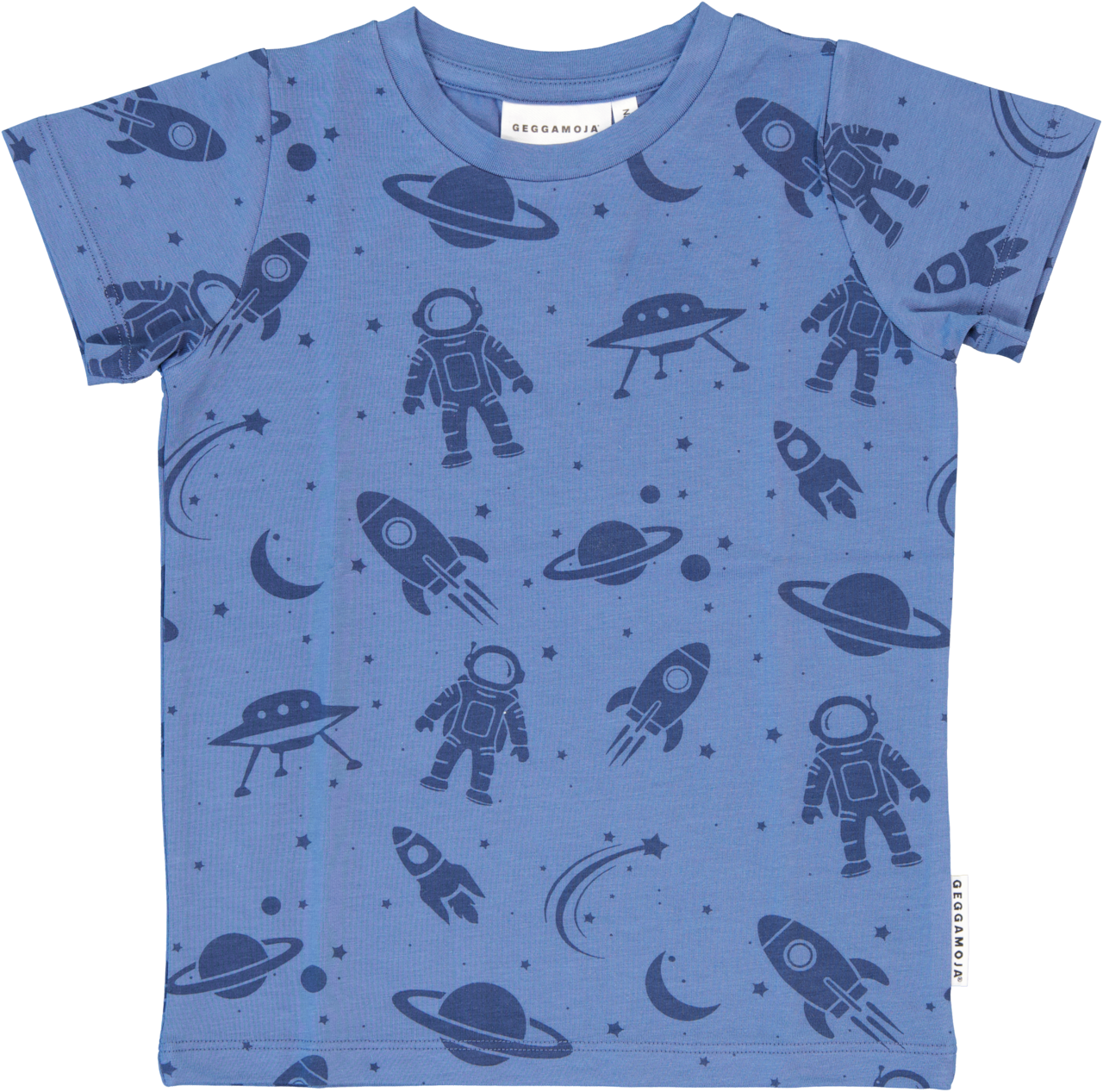 T-Shirt Bambus Blauer Astronaut 146/152