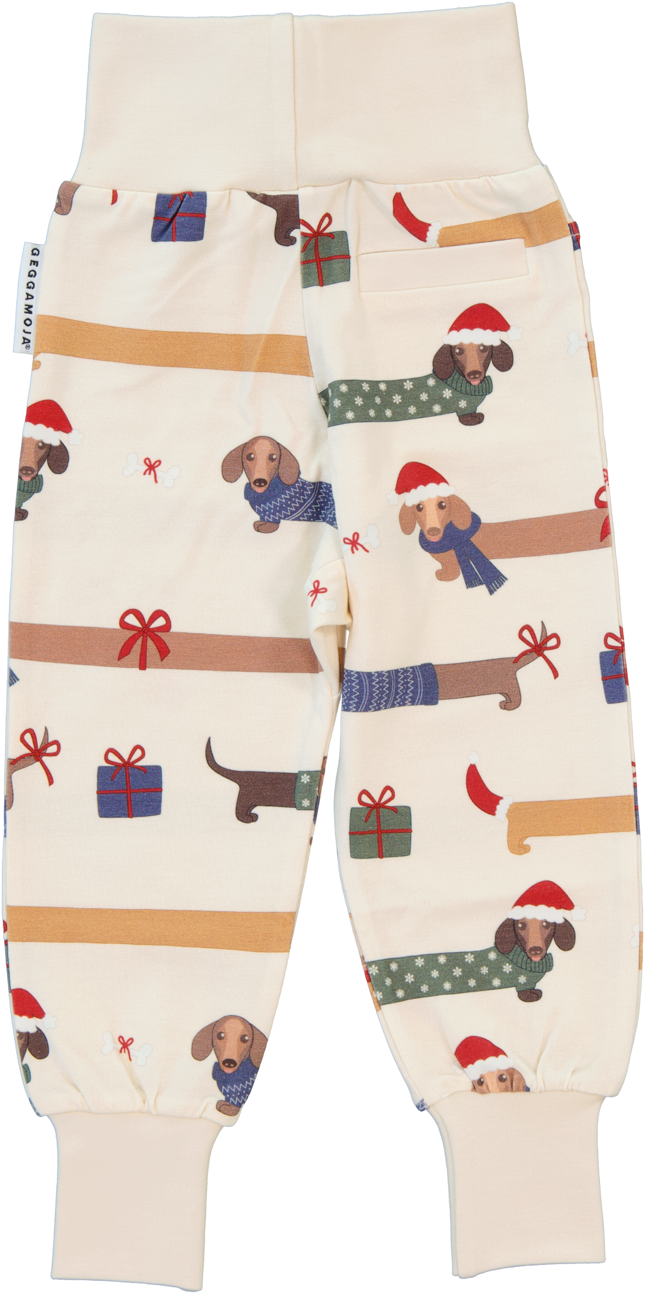 Bamboo baby pants Santa dogs 62/68