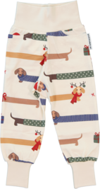Bamboo baby pants Santa dogs 62/68