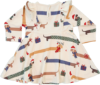 Kleid Bambus Dackel