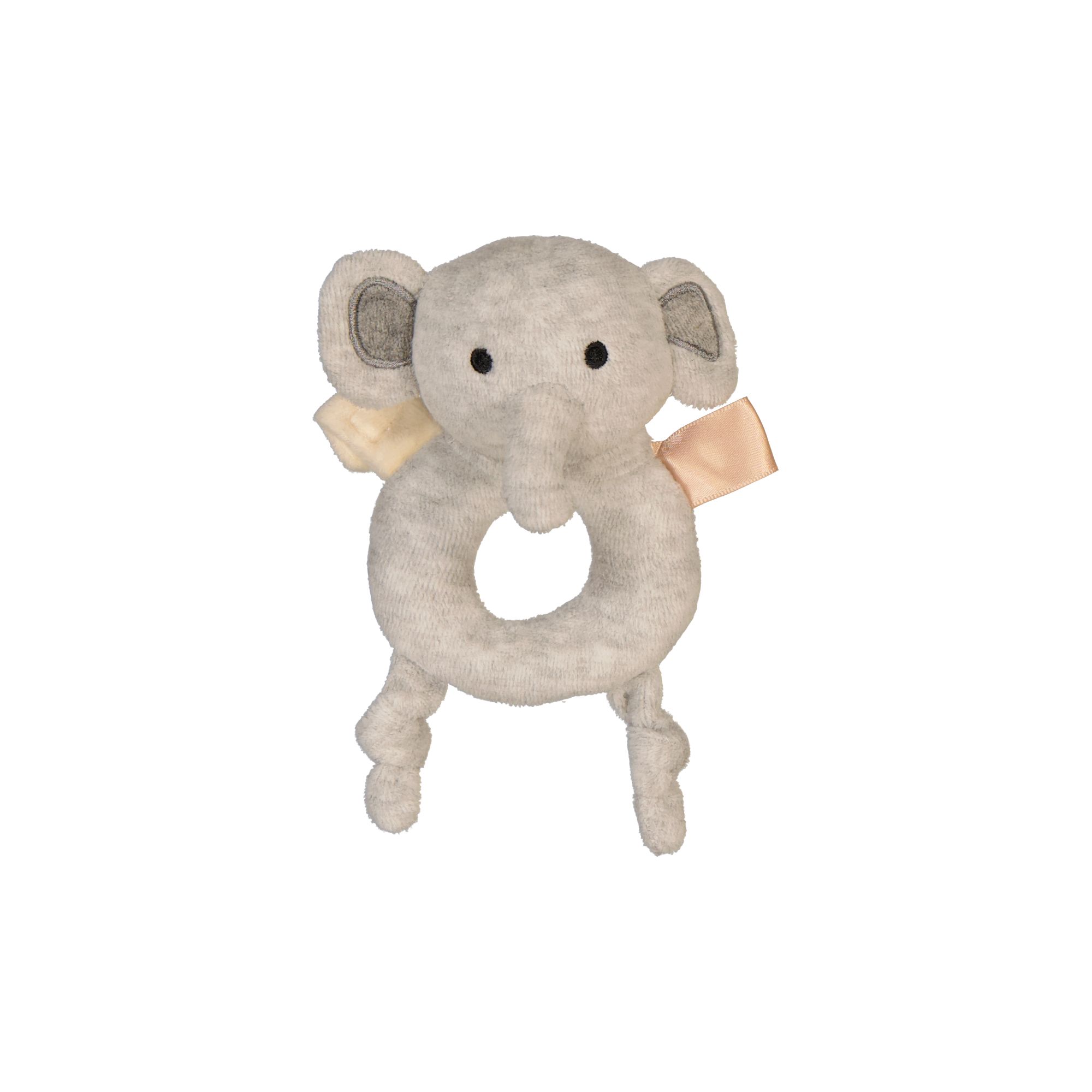 Skallra ring grå elefant
