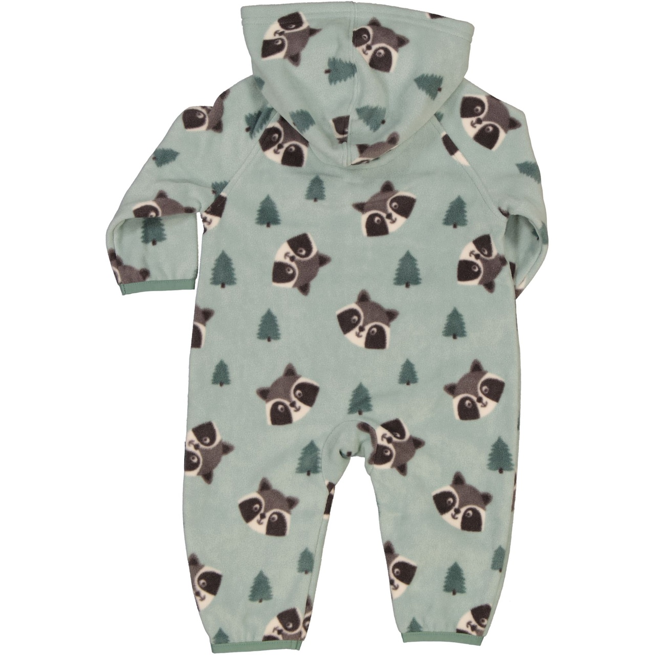 Fleece overall Green Racoon