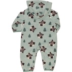 Fleece overall Green Racoon