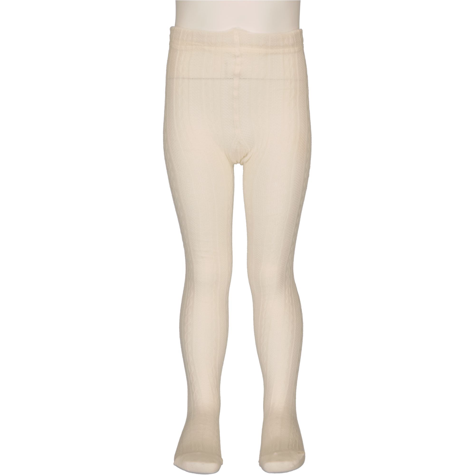 Strumpbyxor stickade Offwhite