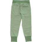 Longpants Mossgr/gr str  134/140