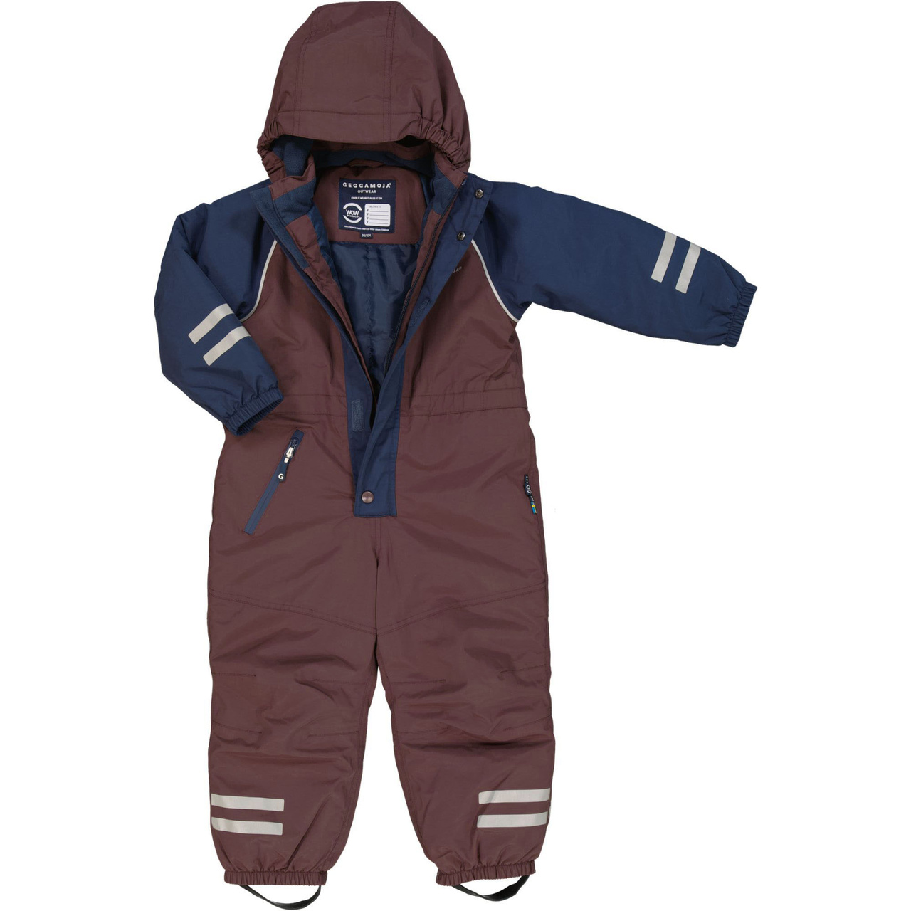 Winteroverall Unitoddler Braun/Marineblau 98/104