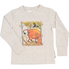Mamma Mu Sweater Grey mel 74/80