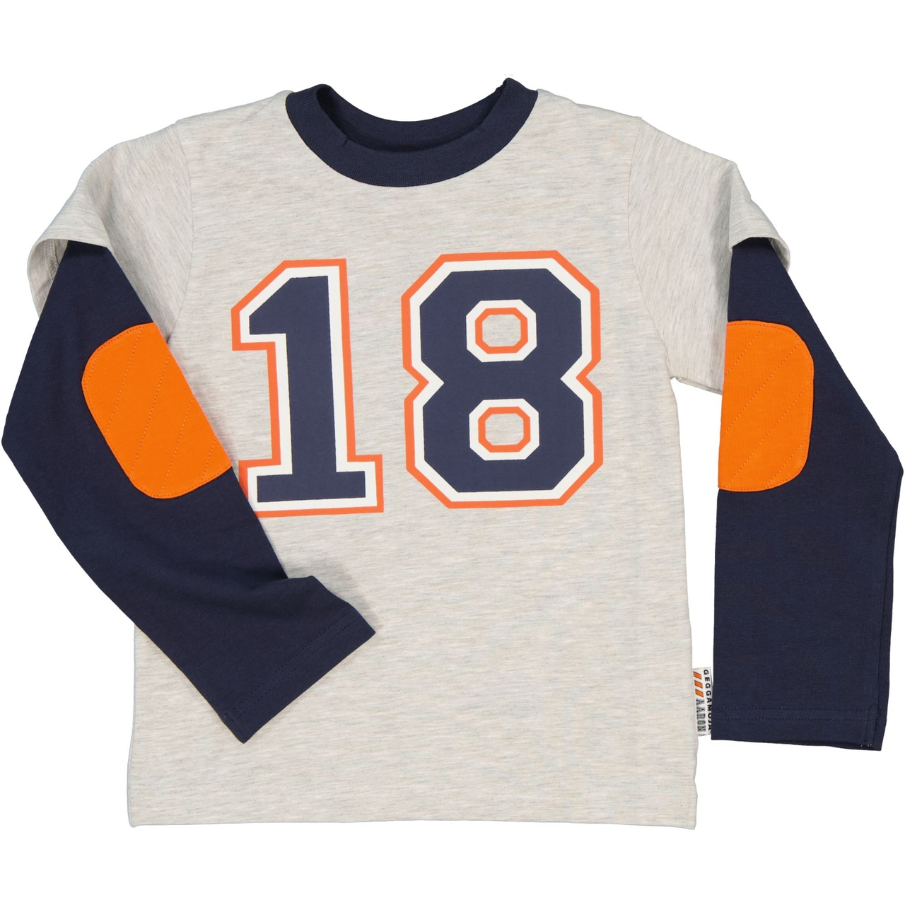 T-shirt Grey mel 86/92
