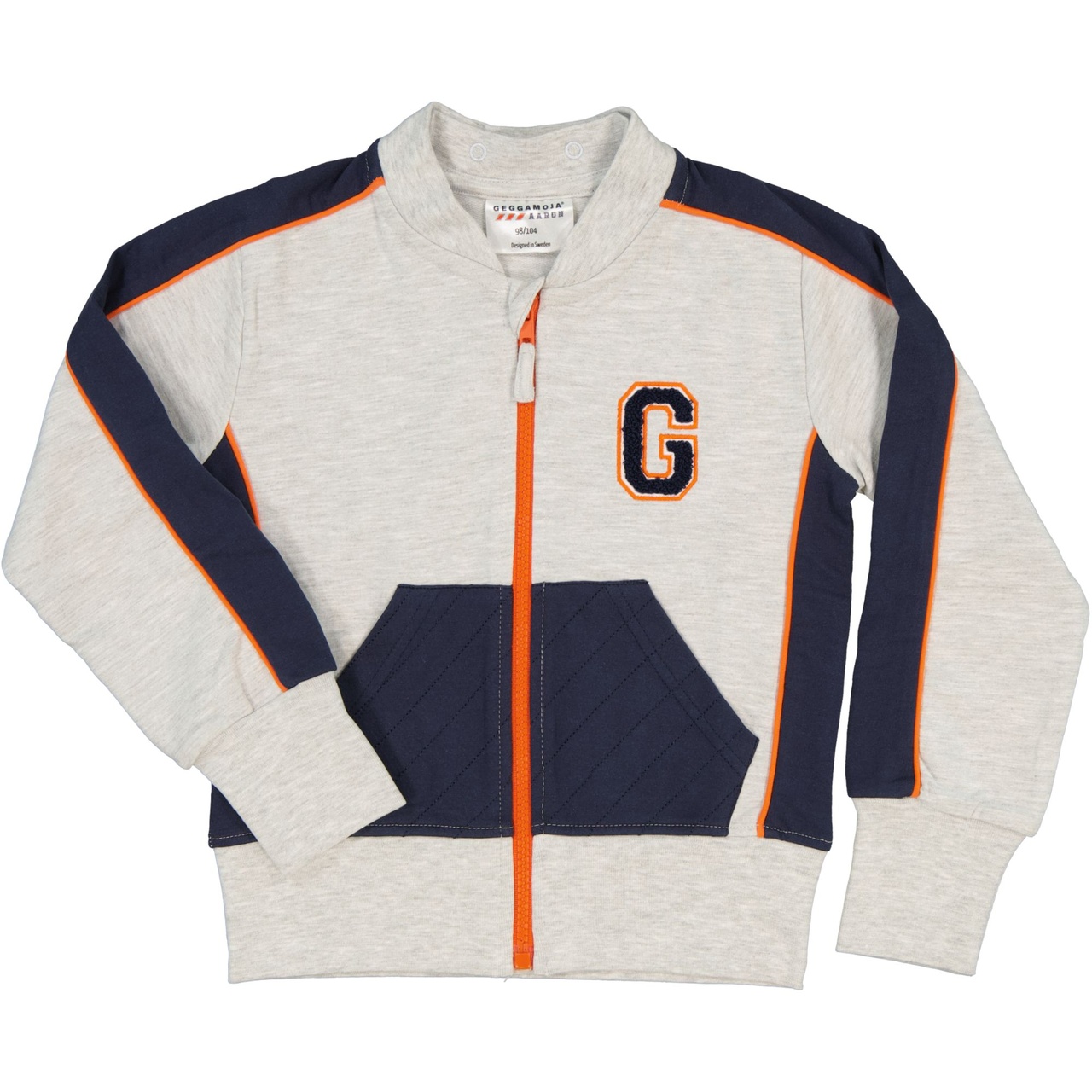 Reißverschluss-Hoddie Aaron Gray 98/104