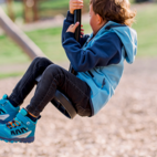 Windfleecejacke Blau