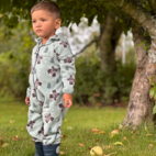 Fleece overall Green Racoon