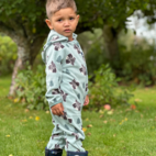 Fleece overall Green Racoon