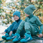 Topline fleece cap Mossgr/gr str  XS 1-2 Year