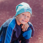 Beanie Aaron Türkiis S (2-4 år)