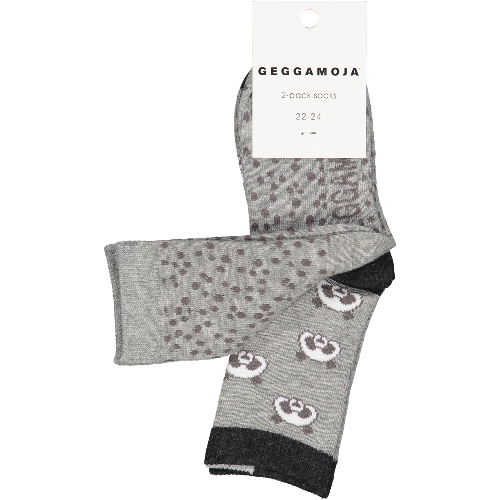Socks Grey panda