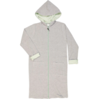 Bathrobe male Classic Grey/green-green