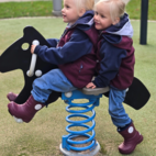 Gefütterte Gummistiefel Burgundy 32