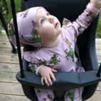 Pettersson und Findus Fleece-Mütze Staubrosa XS (1-2 år)
