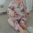 Pettson and Findus Pyjamas 2-way zip Dust pink  74/80