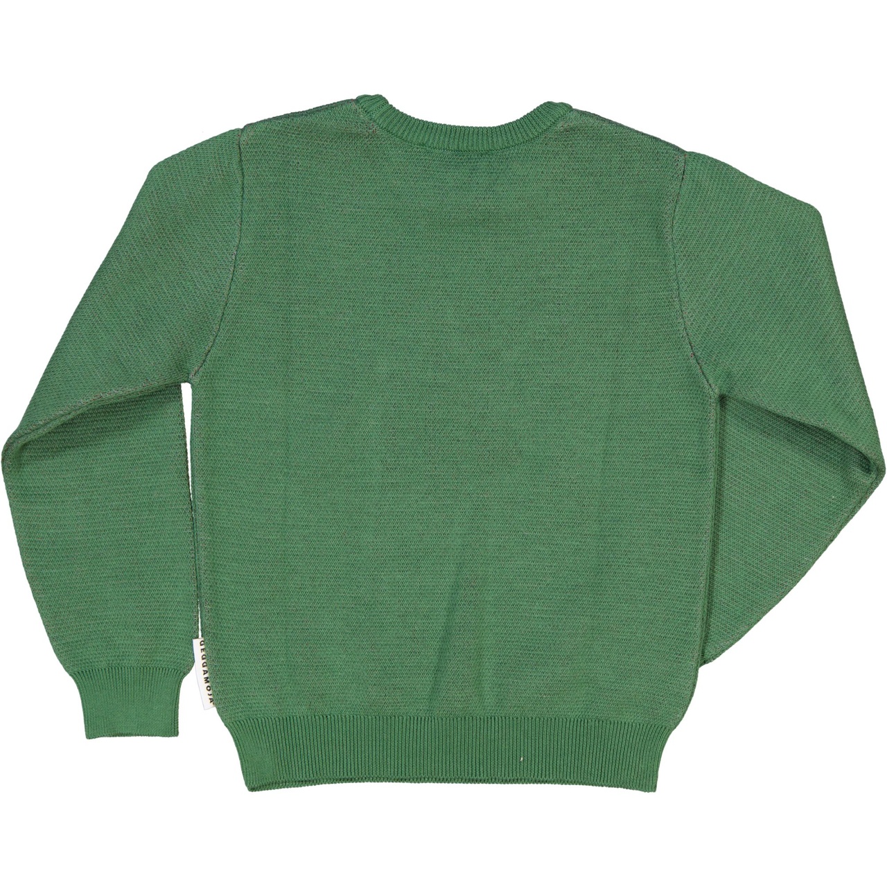 Knitted crew neck sweater Mossgreen  134/140
