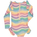 UV-Swim suit L.S Rainbow 146/152