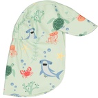 UV-Mütze Meerestiere Blau 0-4M