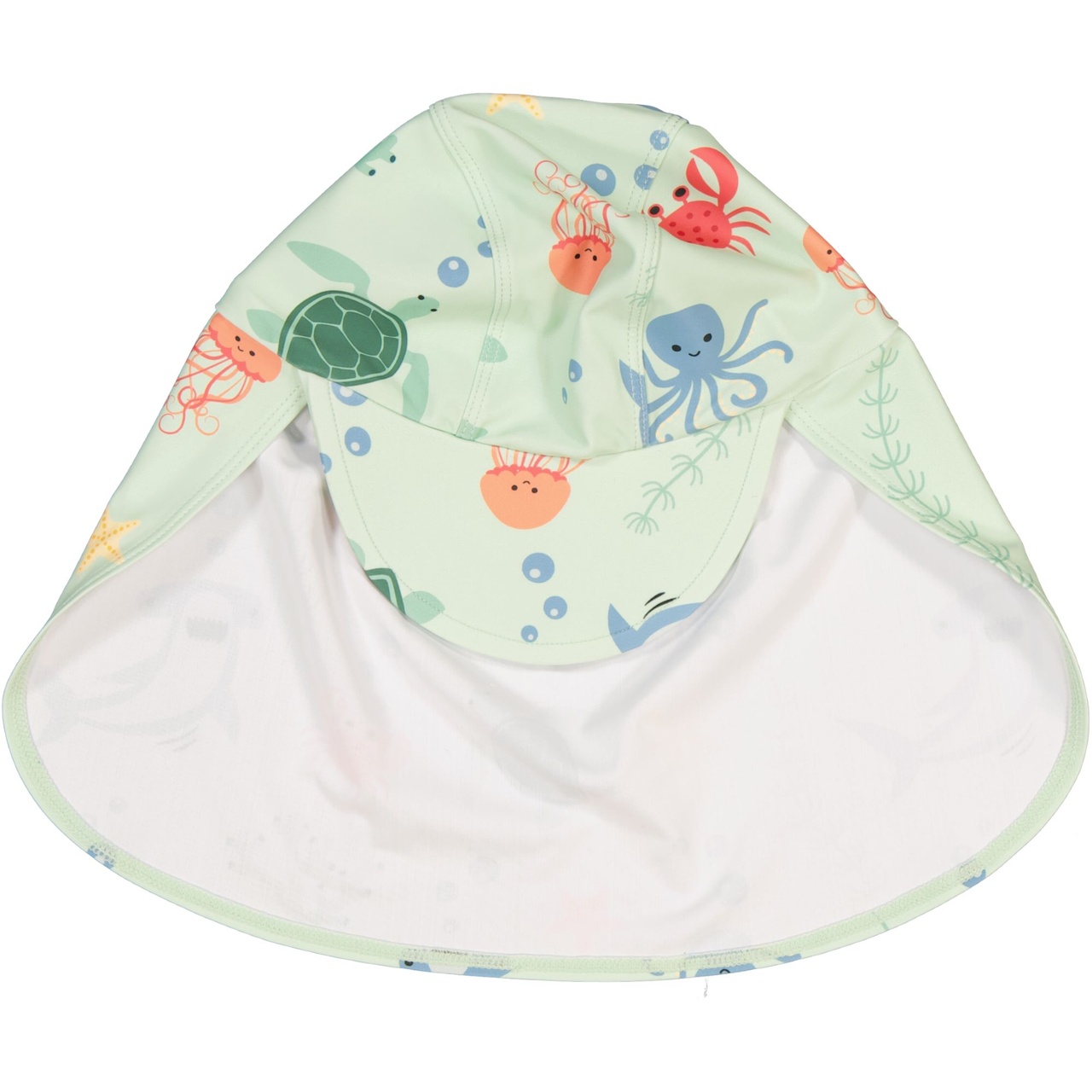 UV-Mütze Meerestiere Blau 0-4M