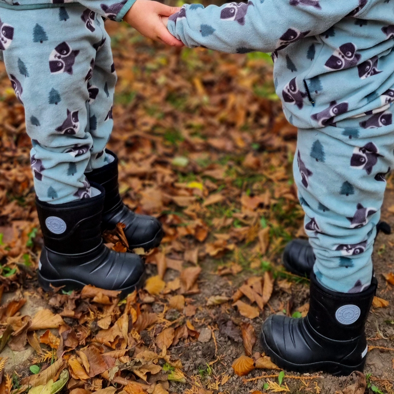 Gefütterte Gummistiefel Black 31