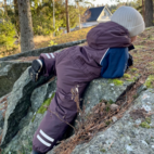 Winteroverall Unitoddler Braun/Marineblau 98/104