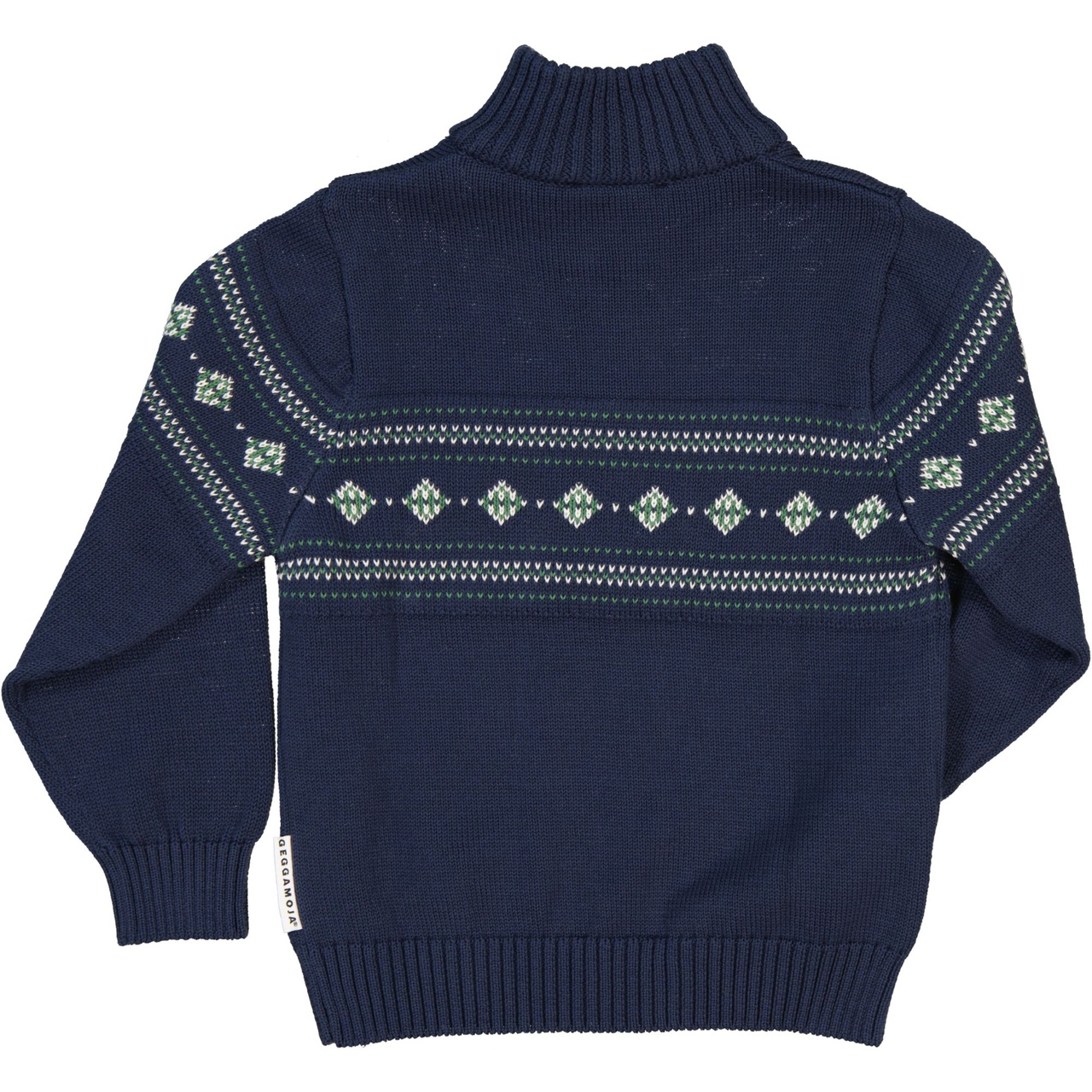 High neck sweater half zip Navy  122/128