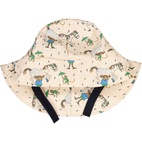 Pippi Longstocking Rain hat Beige 2-4