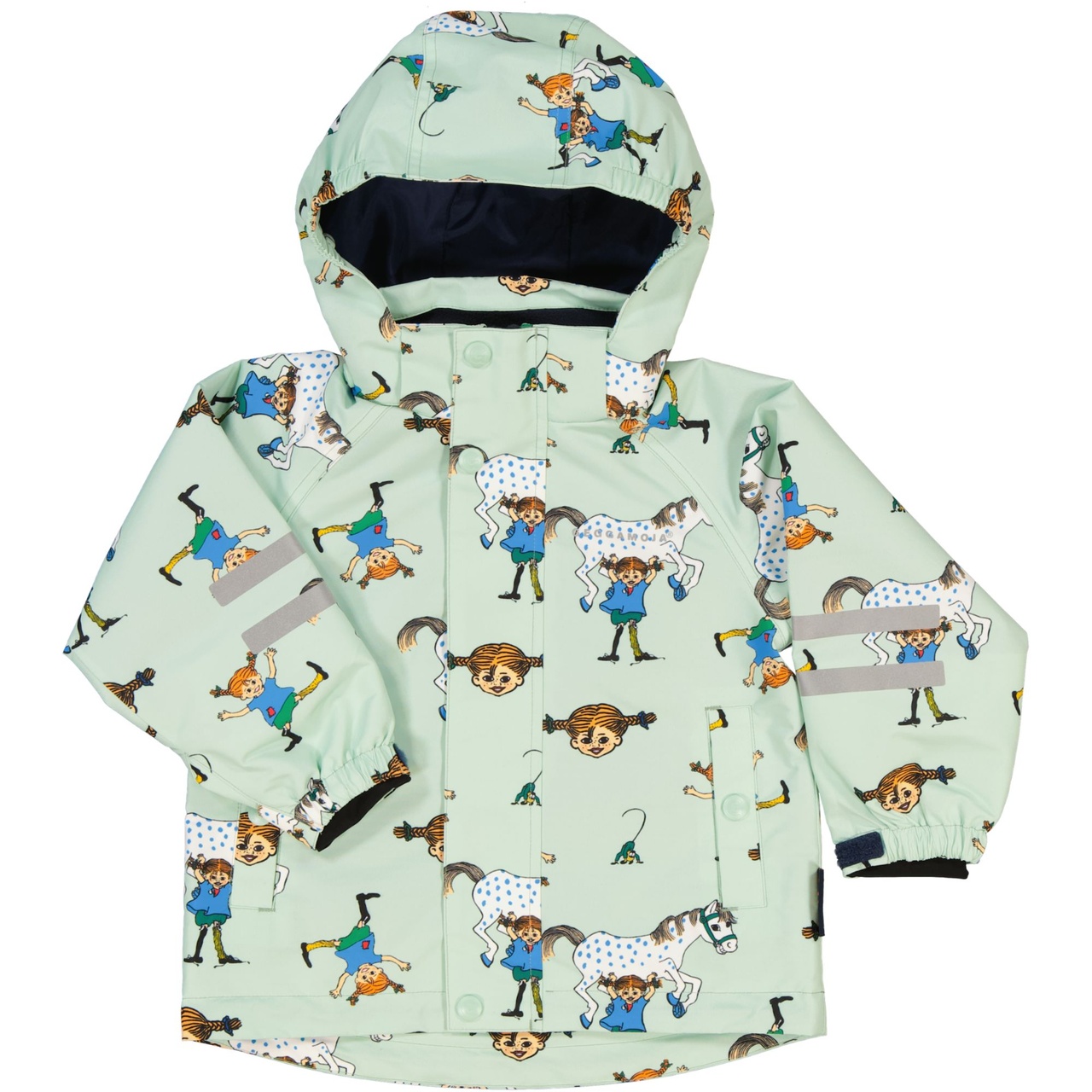 Pippi Langstrumpf shell jacket Mint  110/116