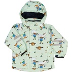 Pippi Langstrumpf shell jacket Mint  110/116