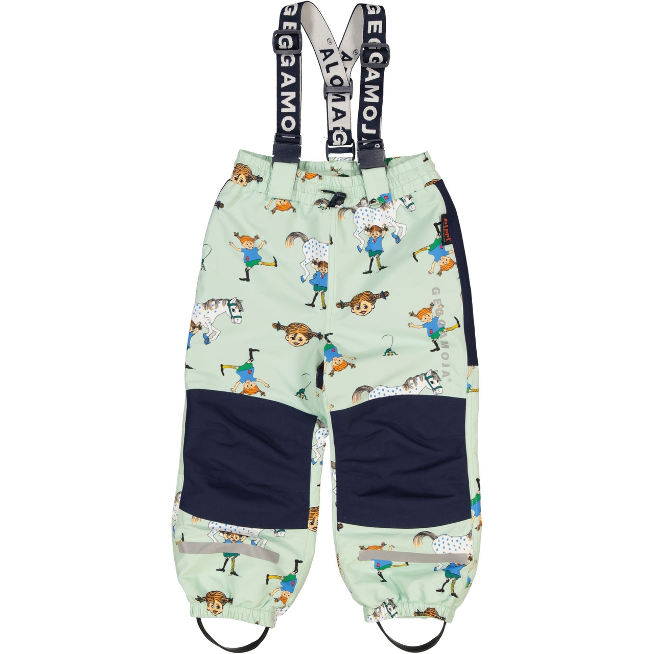 Pippi Langstrumpf shell pants Mint  86/92