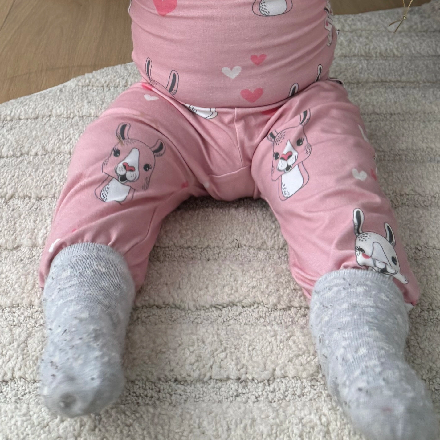 Babybyxor Bambu Lama Rosa