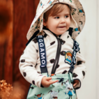 Pipi Pikksukk Fleece jacket Dots  74/80