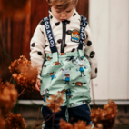 Pippi Langstrumpf shell pants Mint  86/92