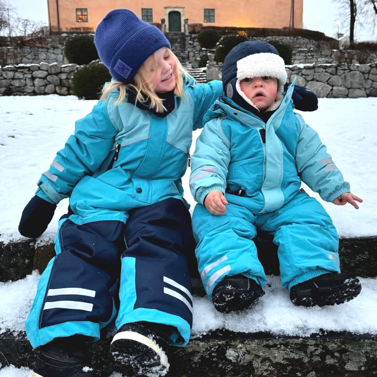 Winteroverall Unitoddler Blau 98/104