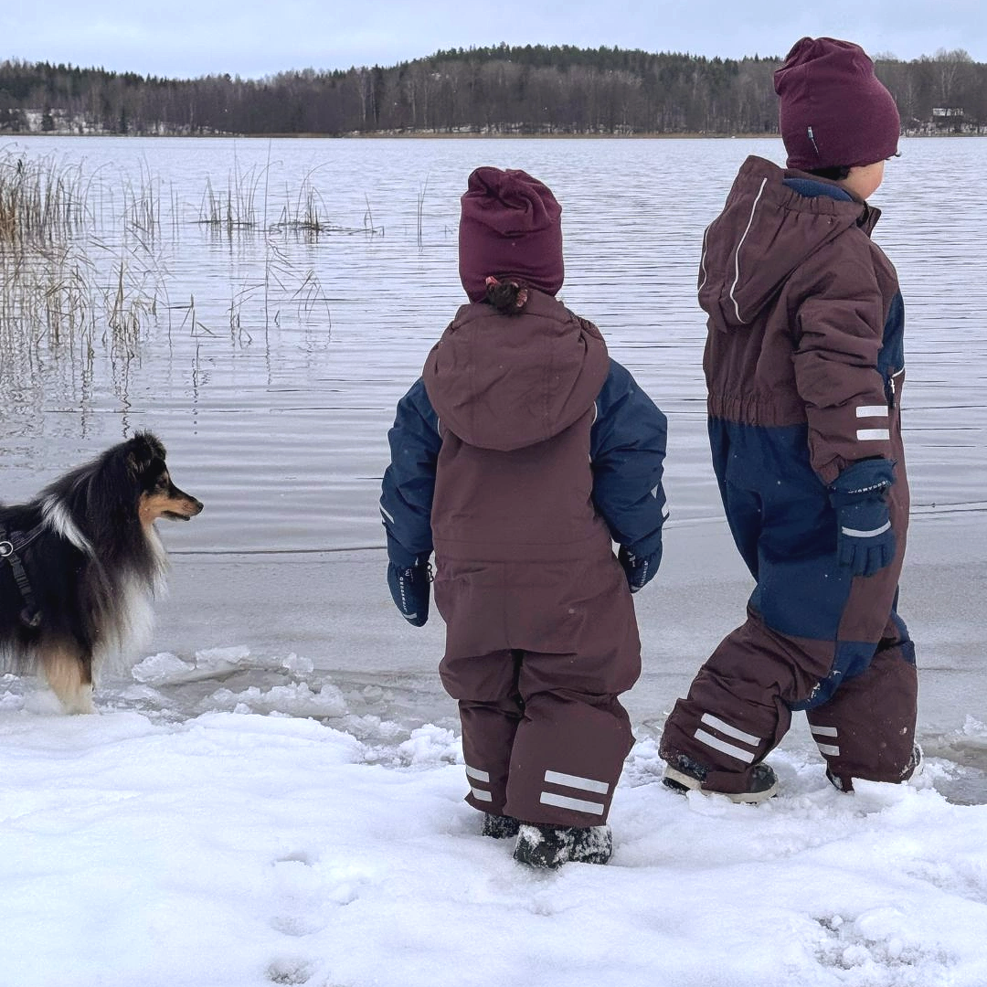 Winteroverall Unitoddler Braun/Marineblau 98/104