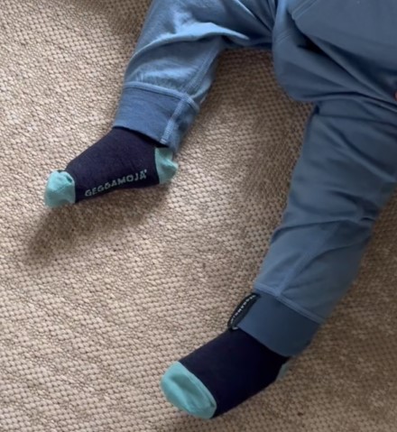 Strumpor Merinoull Navy